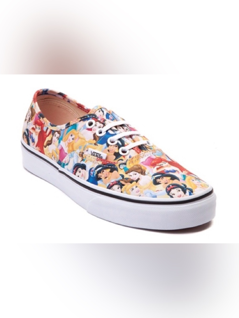 Limited Edition Disney x Vans Princess Low Top Sneakers Size 7.5